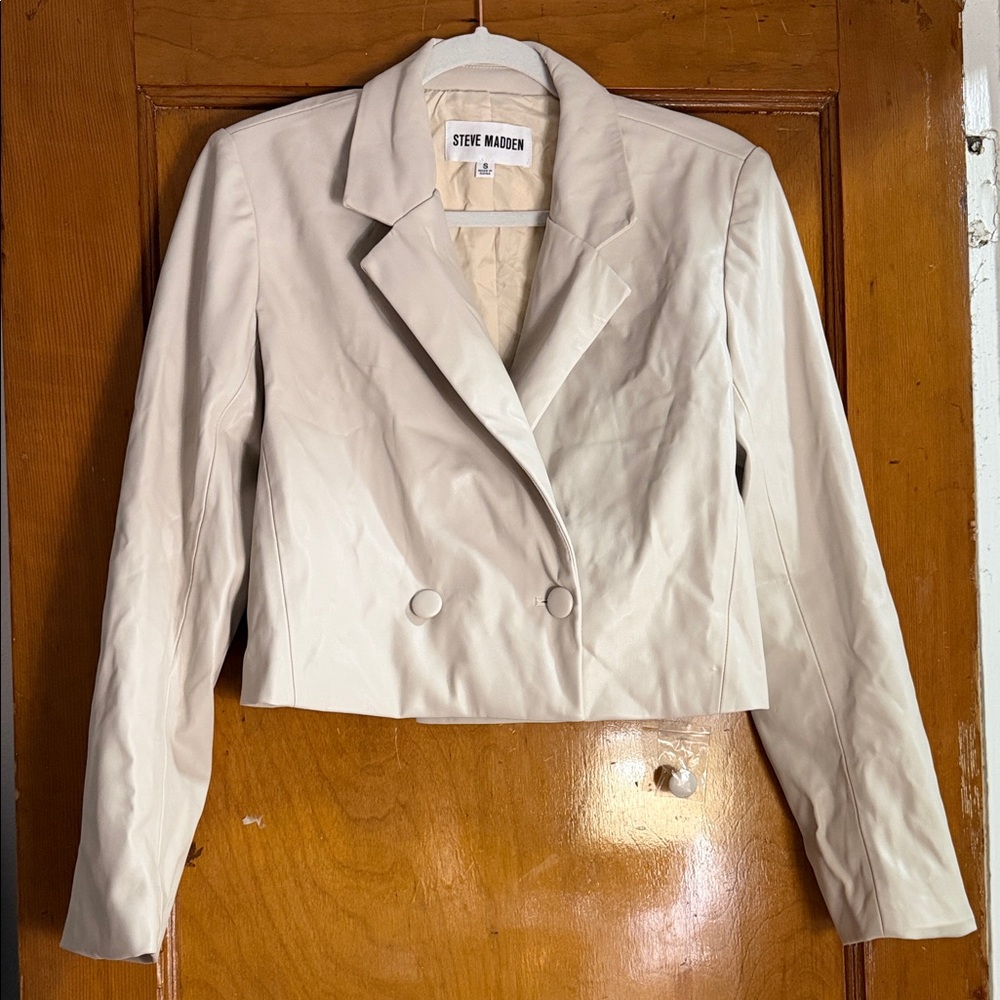 Steve Madden Women's Beige Blazer